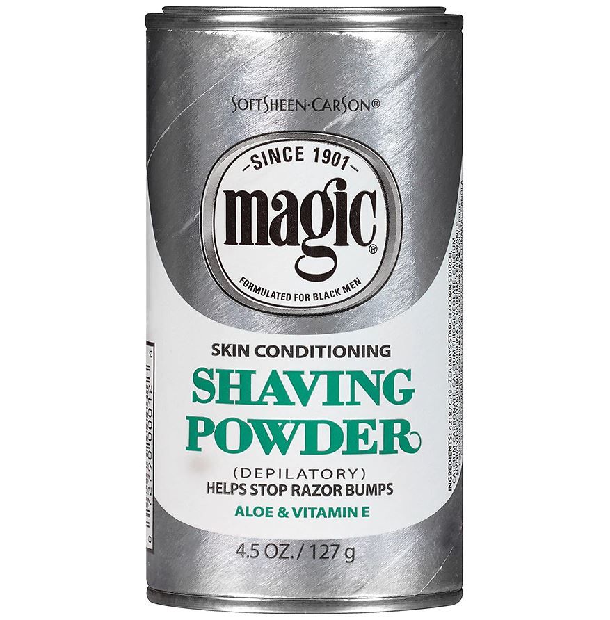Magic Shaving Powder Platinum – Huidconditionerende Scheerpoeder (127g)