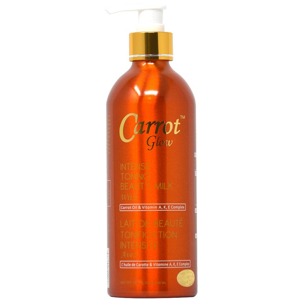 Carrot Glow Toning Beauty Milk – Verhelderende Lichaamsmelk (500ml)