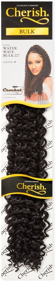 Cherish Water Wave Braid Bulk – Tijdloze Haarkleur voor Alle Haarstijlen (22")