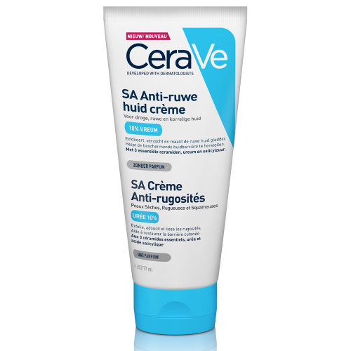 CeraVe Crème SA – Exfoliërende Crème voor Ruwe Huid (177 ml)