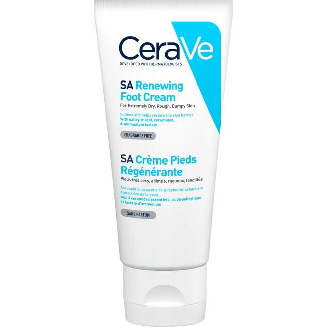 CeraVe Voetcrème – Intensieve Hydratatie voor Droge Huid (88ml)