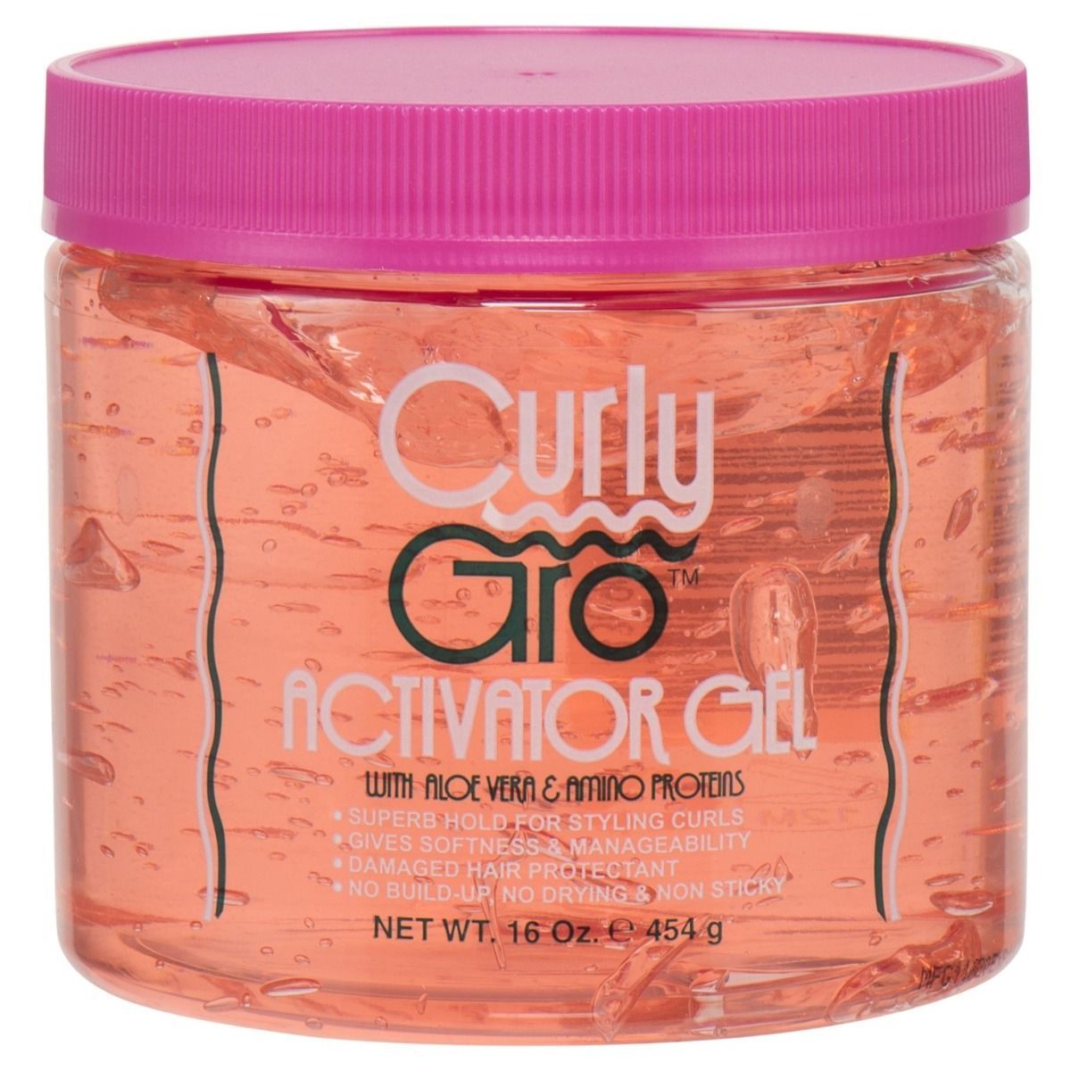 Curly Gro Gel Activator – Perfecte Houding voor Krullend Haar (454g)