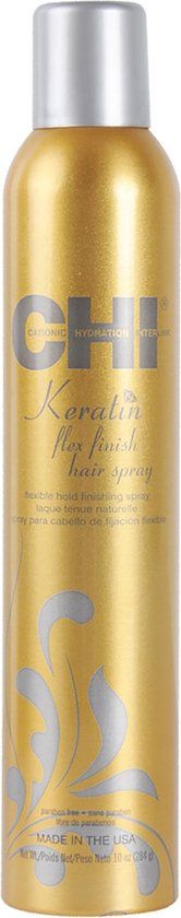 CHI Haarspray – Flexibele Hold en Keratine Zorg (284g)