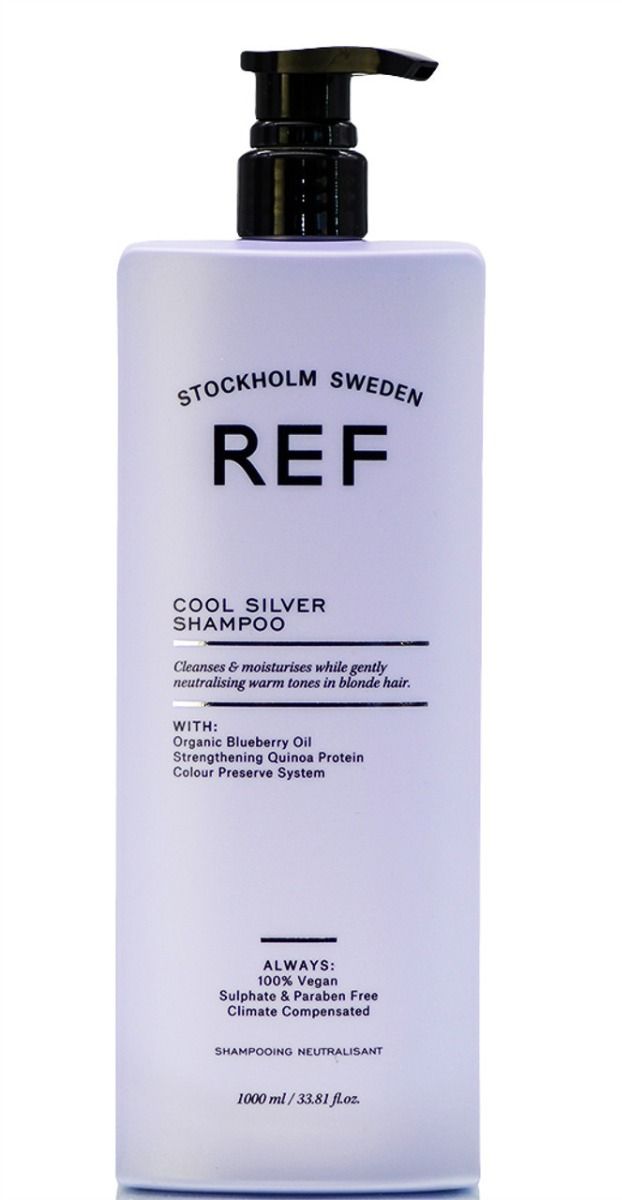 REF Cool Silver Shampoo – Neutraliserende Shampoo voor Blond en Grijs Haar (1000ml)