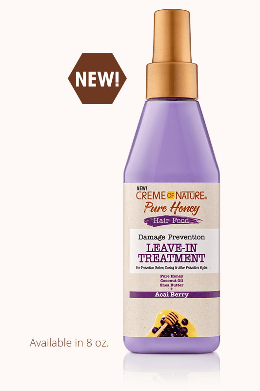 Creme of Nature Leave-In Treatment – Voorkomt Beschadiging voor Alle Haartypes (227ml)