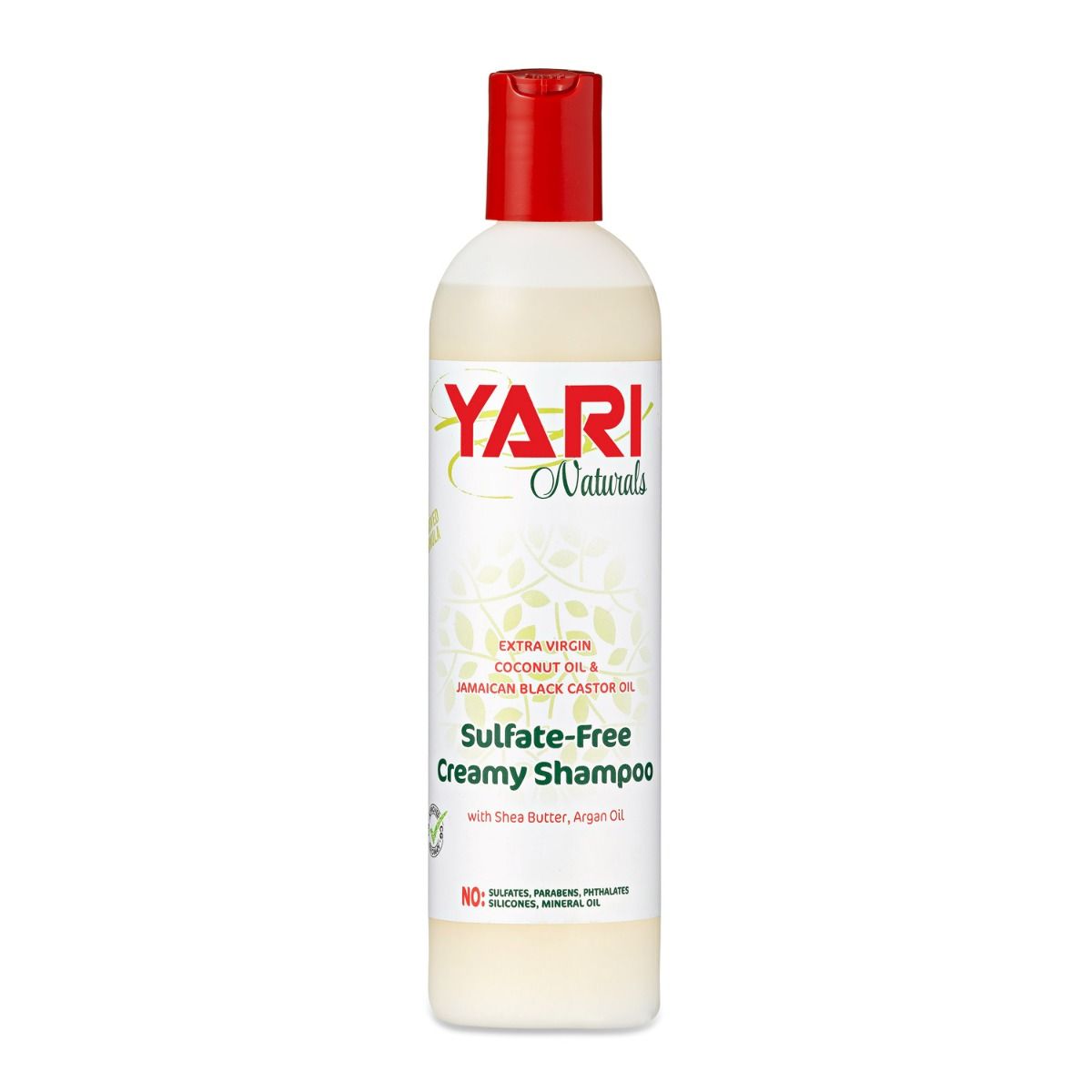 Yari Naturals Shampoo – Sulfaatvrije Romige Shampoo voor Alle Haartypes (385ml)