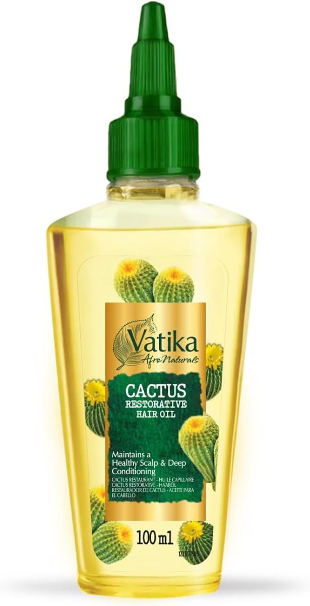 Dabur Vatika Cactus Haarolie – Voedende Olie voor Droog Haar (100ml)