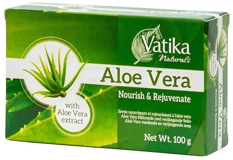 Dabur Vatika Aloe Vera Zeep – Voedende en Verjongende Zeep (100g)