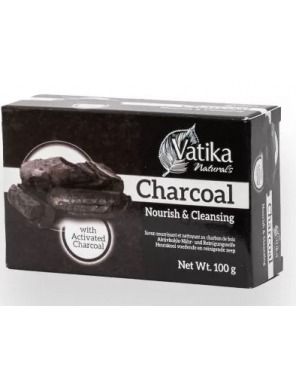 Dabur Vatika Naturals Zwarte Zeep – Voedend en Reinigend (100g)