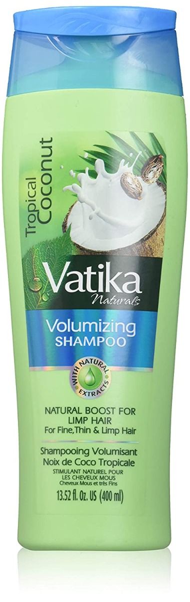 Dabur Vatika Naturals Shampoo – Voedende Shampoo voor Fijn Haar (400ml)