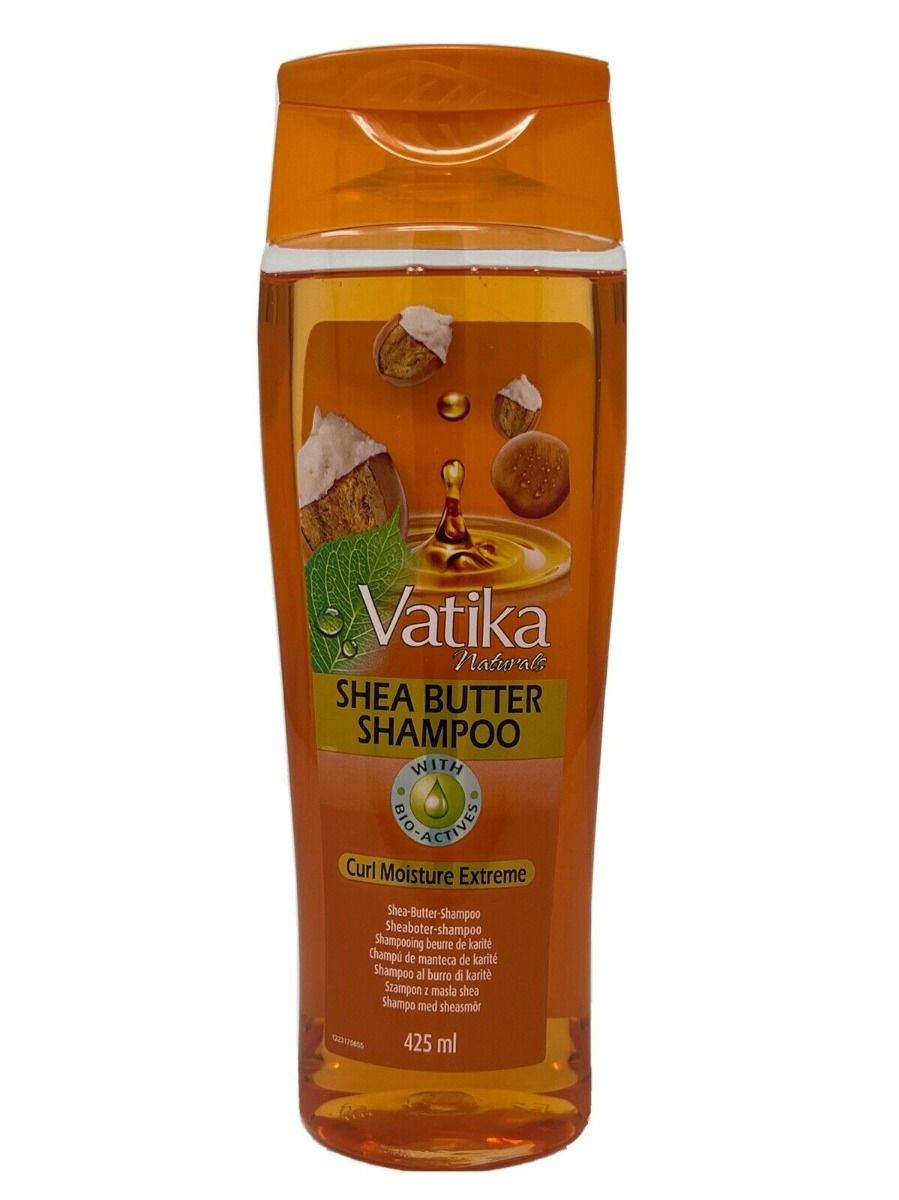 Dabur Vatika Naturals Shampoo – Voedende Shea Butter voor Krullend Haar (425ml)