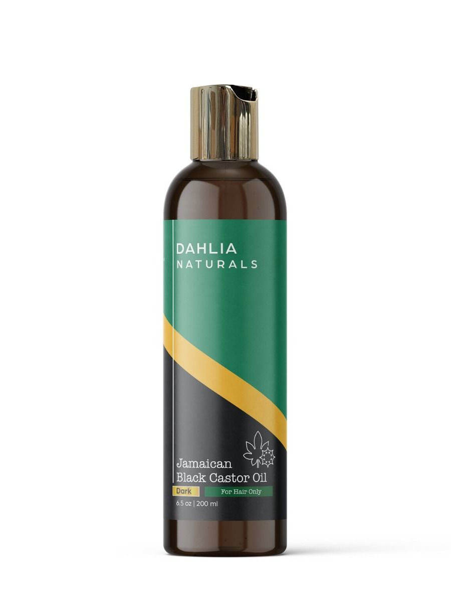 Dahlia Naturals Jamaican Black Castor Oil – Voedende Olie voor Haar (200ml)