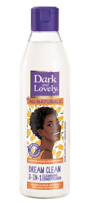 Dark and Lovely 3-IN-1 Cleansing Conditioner – Hydraterend voor Natuurlijk Haar (250ml)