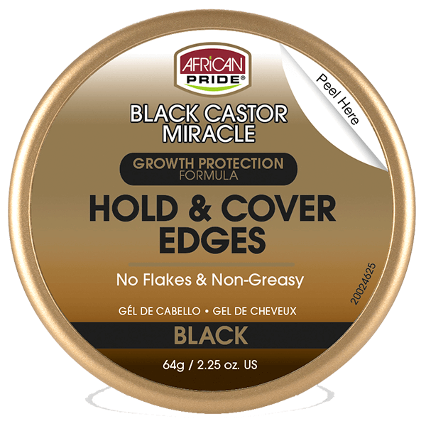 African Pride Hold & Cover Edges – Bedekkende Gel voor Haarlijn (64g)