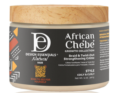 Design Essentials Styling Crème – Verstevigende Crème voor Krullend Haar (340g)