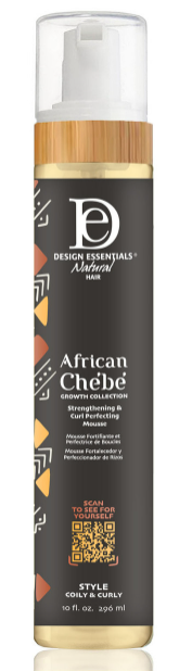 Design Essentials Mousse – Versterkende & Curl Perfecting voor Krullend Haar (296ml)