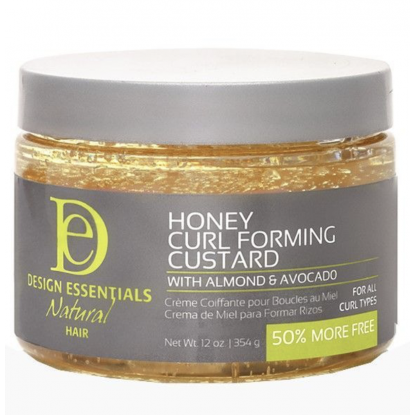 Design Essentials Curl Forming Custard – Hydraterende Crème voor Krullend Haar (340g)