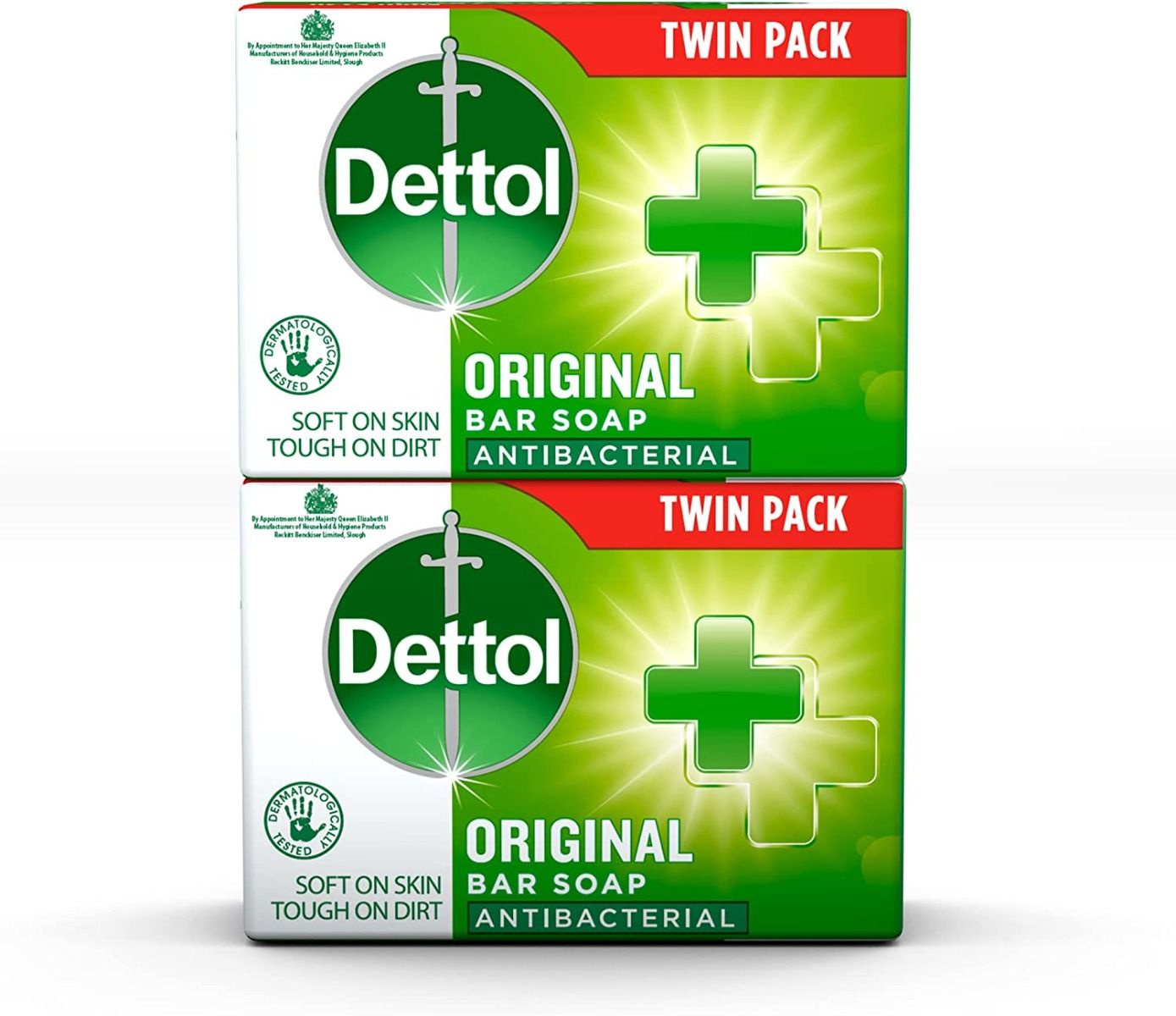 Dettol Antiseptic Zeep – Bacteriedodende Bescherming (2x100g)