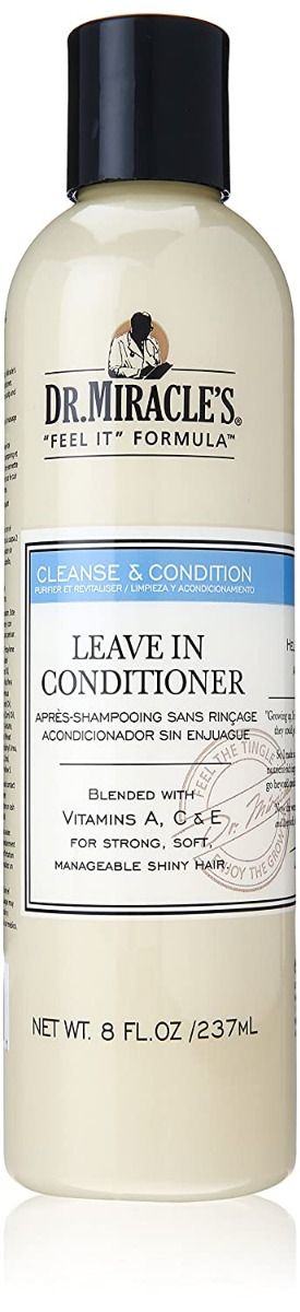 Dr. Miracle's Leave-In Conditioner – Hydraterende Formule voor Alle Haartypes (237ml)