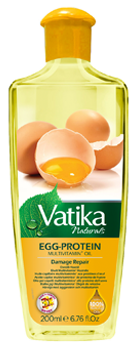 Dabur Vatika Haarolie – Egg-Proteïne voor Gezond Haar (200 ml)