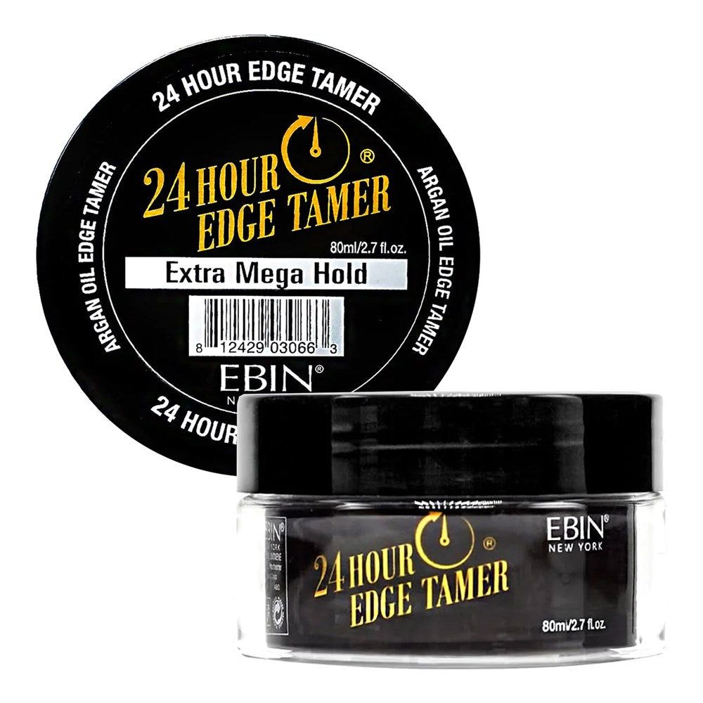 Ebin 24HR Edge Tamer – Extra Mega Hold voor Alle Haartypen (80ml)