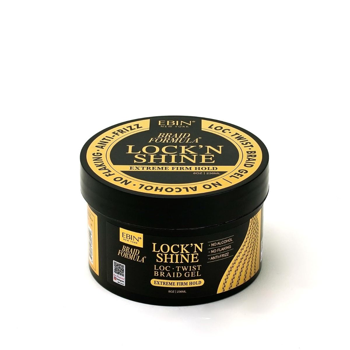 Ebin Braid Formula – Extreme Hold Gel voor Locs en Vlechten (226g)