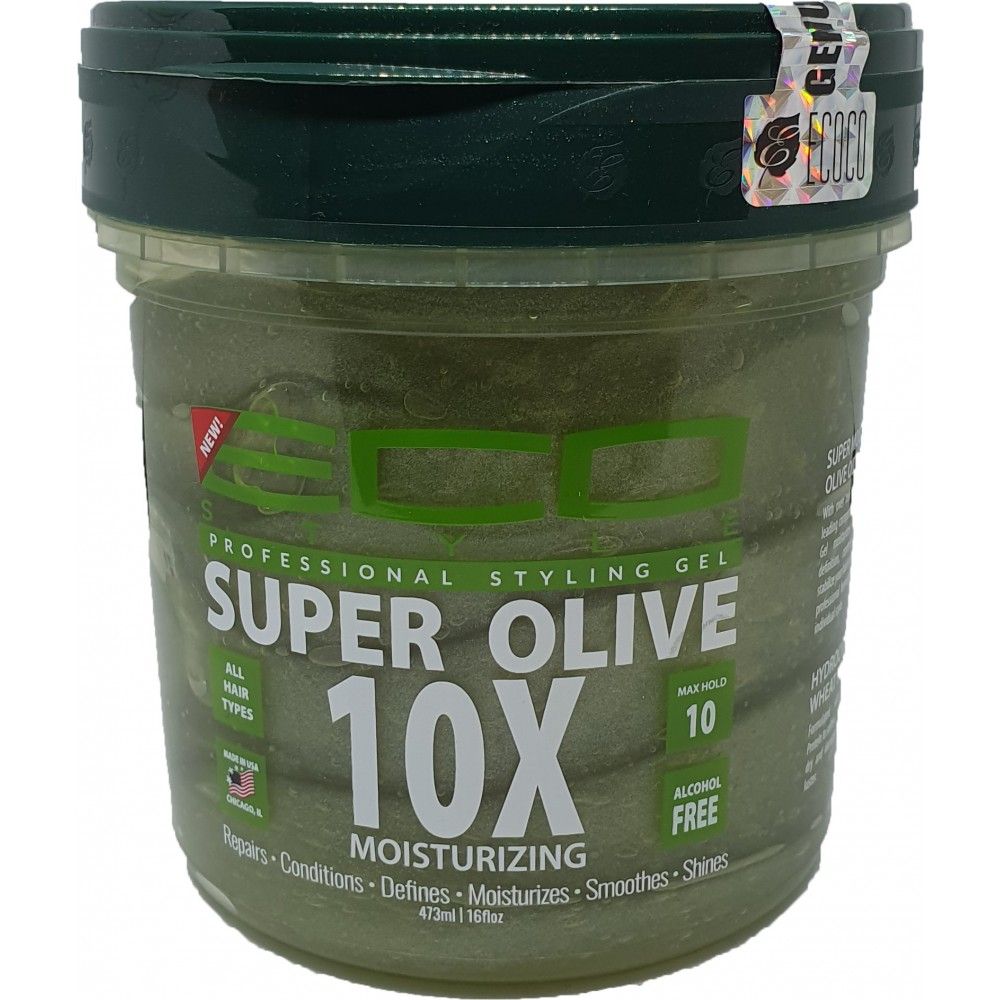 Eco Styler Super Olive Gel – Voedende Styling voor Alle Haartypes (473ml)