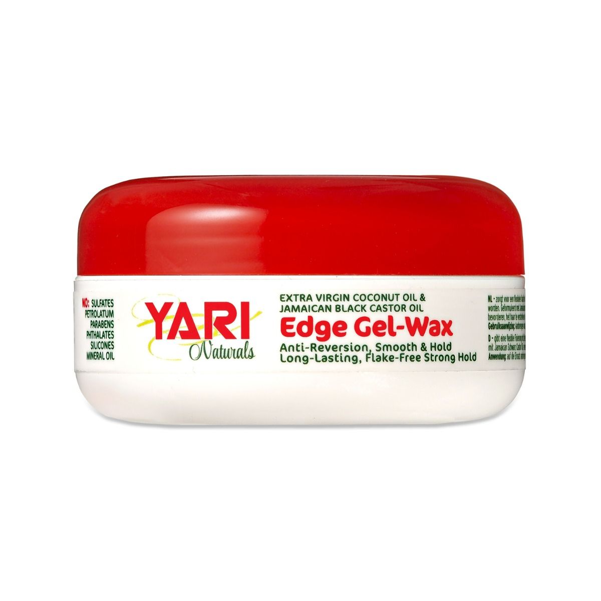 Yari Naturals Edge Gel Wax – Sterke Hold voor Alle Haartypen (113g)