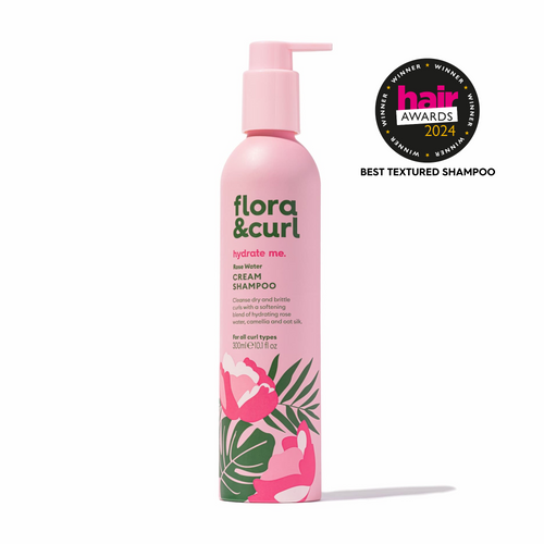 Flora & Curl Shampoo – Hydraterende Crème voor Krullend Haar (300ml)
