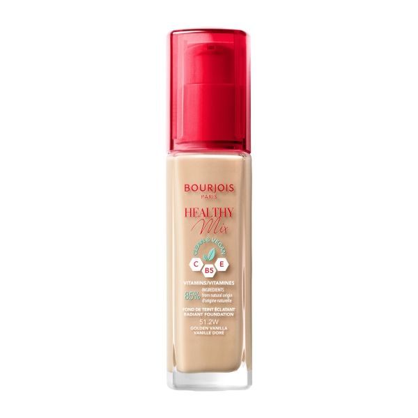 Bourjois Healthy Mix Foundation – Vegan Hydratatie voor Droge Huid (30ml)