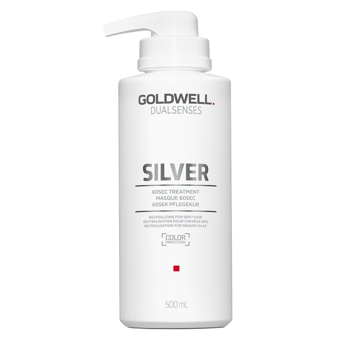 Goldwell Dualsenses Silver – 60sec Behandeling voor Grijs Haar (500ml)