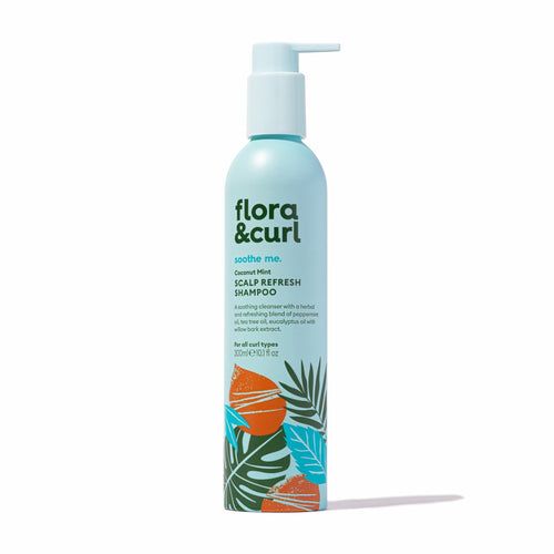 Flora & Curl Shampoo – Verfrissende Reiniging voor de Hoofdhuid (300ml)