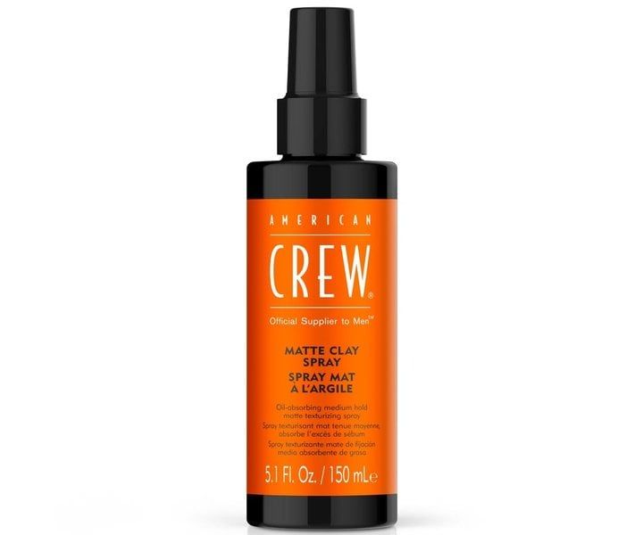 American Crew Matte Clay Spray – Textuur en Volume voor Alle Haartypes (150ml)