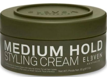 Eleven Medium Hold Styling Cream – Voedt en Houdt voor Alle Haartypes (85g)