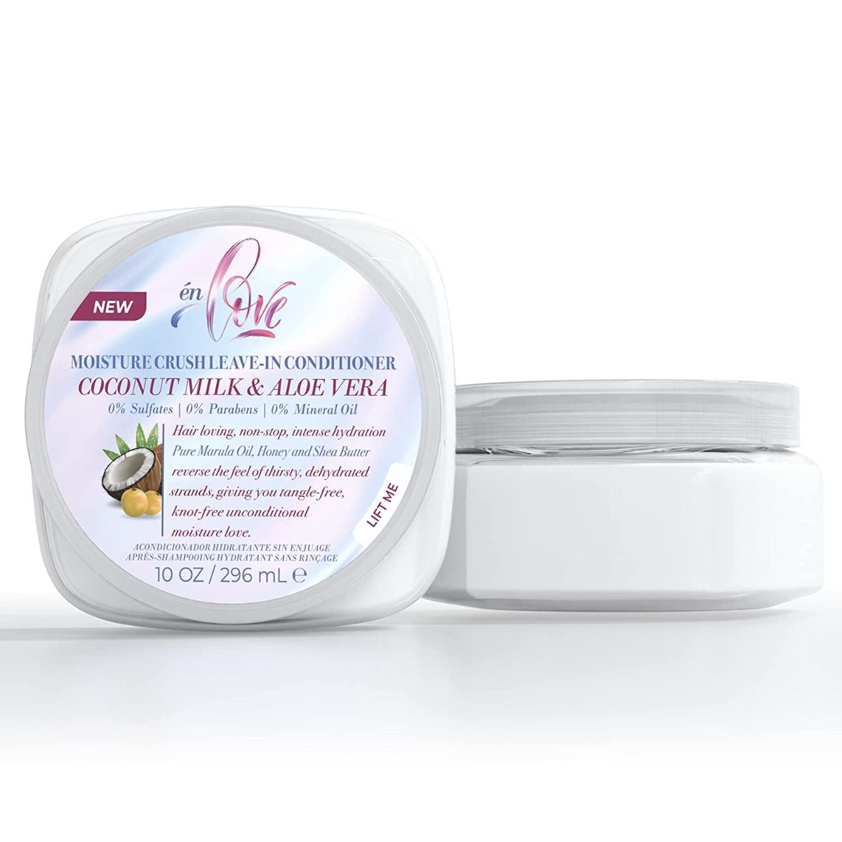 and Love Leave-In Conditioner – Diepe Hydratatie voor Krullend Haar (296ml)