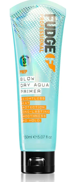 Fudge Blow Dry Aqua Primer – Bescherming tegen Vocht en Frizz (150ml)
