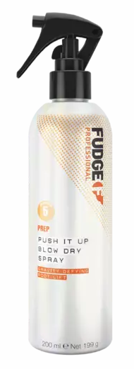 Fudge Push It Up Blow Dry Spray – Volume Hairspray voor Alle Haartypes (200ml)