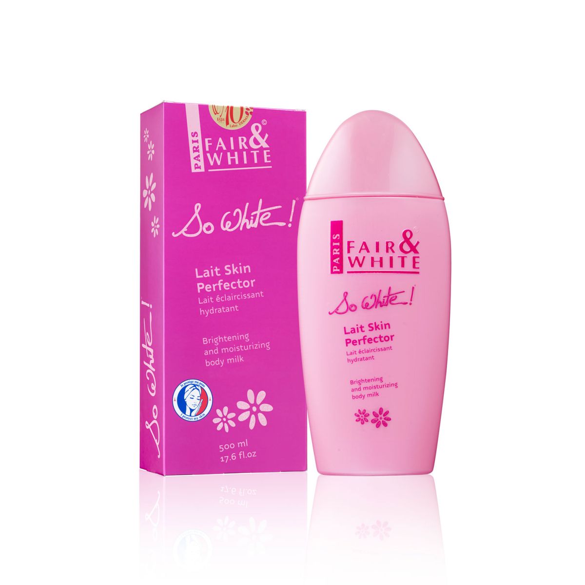 Fair & White Bodylotion – Verhelderende Hydratatie voor Elke Huid (500ml)
