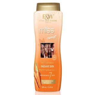 Fair & White Miss White Carrot – Verhelderende Bodylotion voor Stralende Huid (500ml)