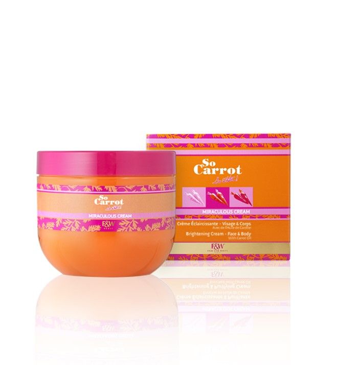 Fair & White So Carrot Brightening Cream – Verhelderende Crème voor Huid (250ml)