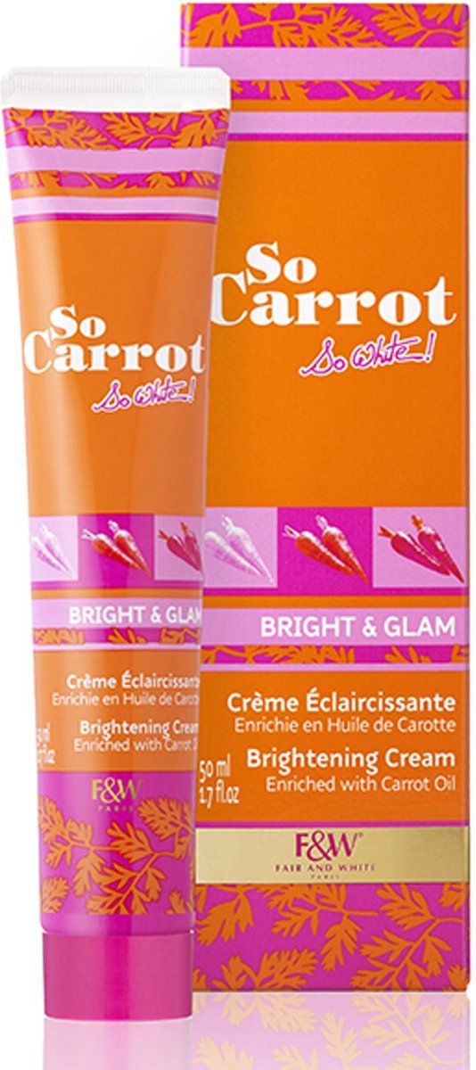 Fair & White So Carrot Brightening Cream – Verhelderende Crème (50ml)