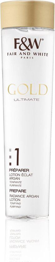 Fair & White Gold Argan Lotion – Verhelderende Hydratatie (200ml)