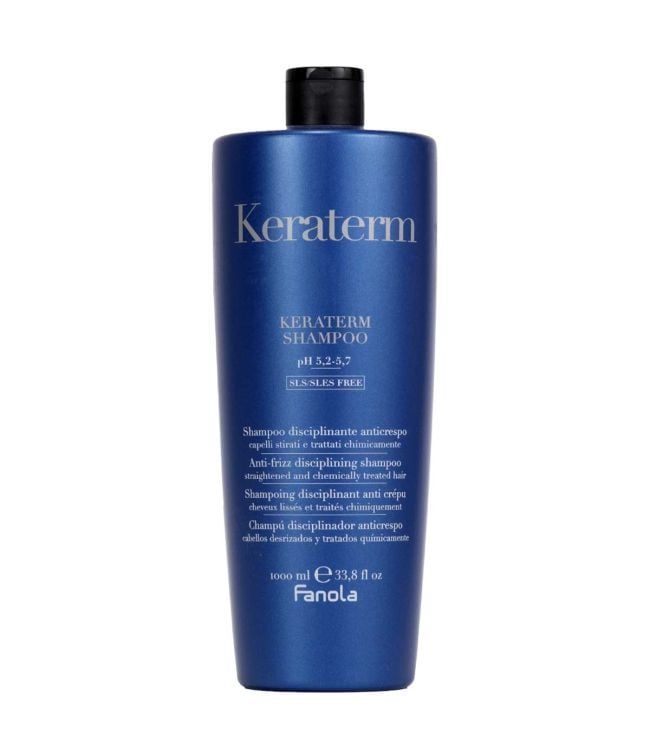 Fanola Keraterm Shampoo – Anti-Frizz Oplossing voor Stijl Haar (1000ml)