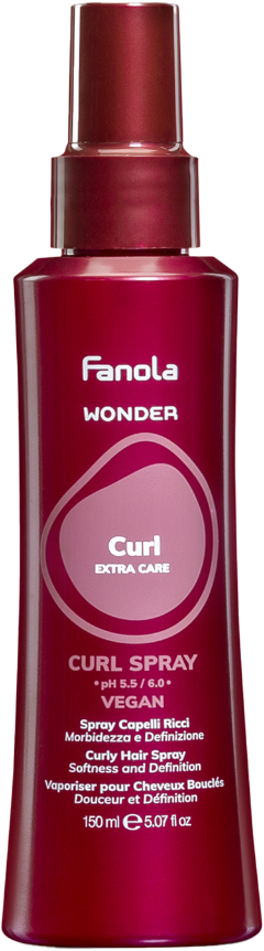 Fanola Wonder Curl Spray – Definiërende Spray voor Krullend Haar (150ml)