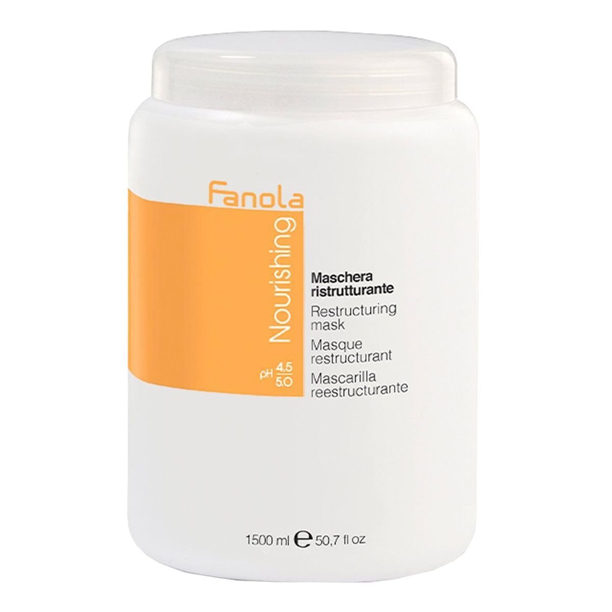 Fanola Nourishing Mask – Herstructurerend Masker voor Droog Haar (1500ml)