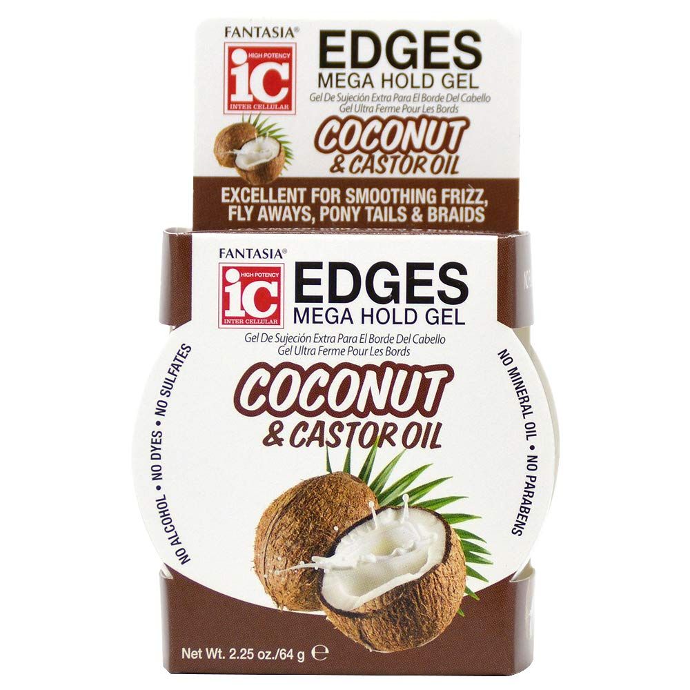 Fantasia IC Coconut Edge Gel – Verstevigende Gel voor Alle Haartypes (64g)