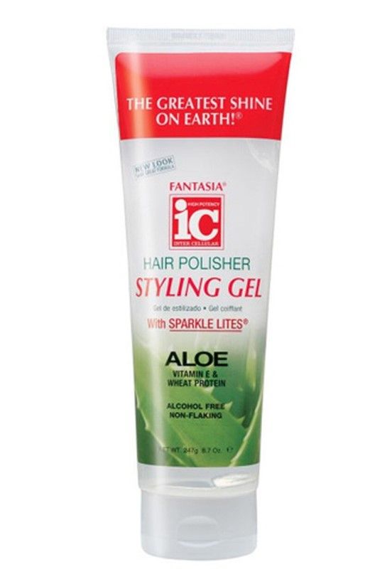 Fantasia IC Styling Gel – Haarpolijstende Gel voor Krullend Haar (247ml)