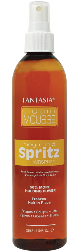 Fantasia Liquid Mousse Sprtiz – Mega Hold voor Elke Haarstijl (355ml)
