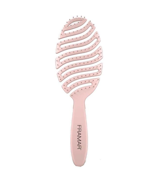 Framar Flex Brush – Pijnloze Ontklitter voor Alle Haartypes (Champagne)