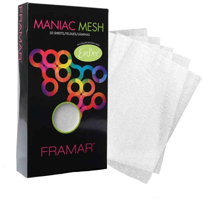 Framar Maniac Mesh – Duurzame Kleurfolie voor Haar (50 Sticks)